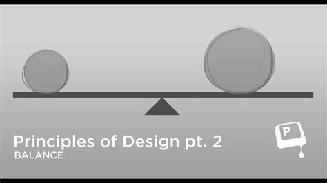 Symmetrical or formal balance 4. Principles of Design - Balance (CtrlPaint.com) - YouTube