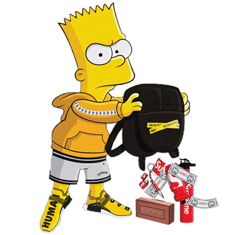 Gangsta Bart Simpson Supreme