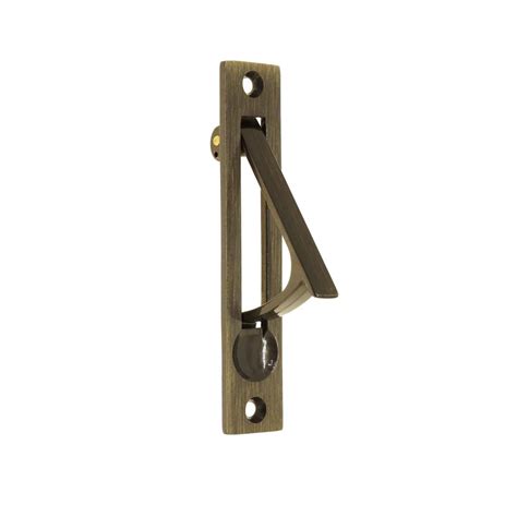 Idh By St Simons 4 In Solid Brass Edge Pull In Antique Brass 14020