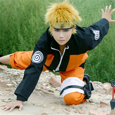 Uzumaki Naruto Cosplay Costumes Japanese Anime Naruto Clothing