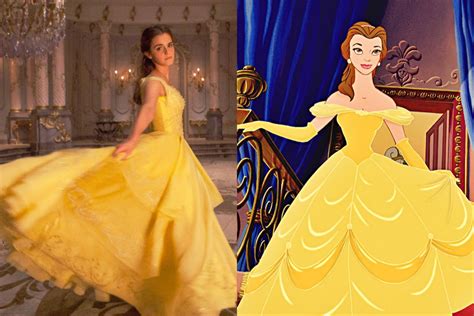 Belle's costumes don't fit the live-action Beauty and the ...