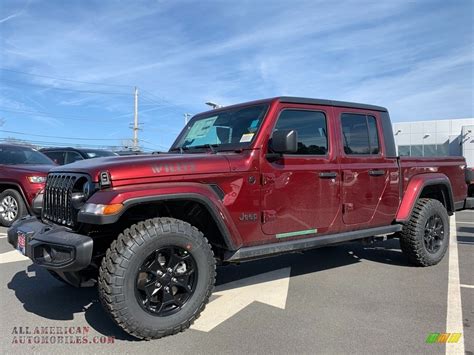 2021 Jeep Gladiator Willys 4x4 in Snazzberry Pearl for sale - 553589
