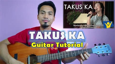 Takus Ka Easy Guitar Chords Tutorial Youtube