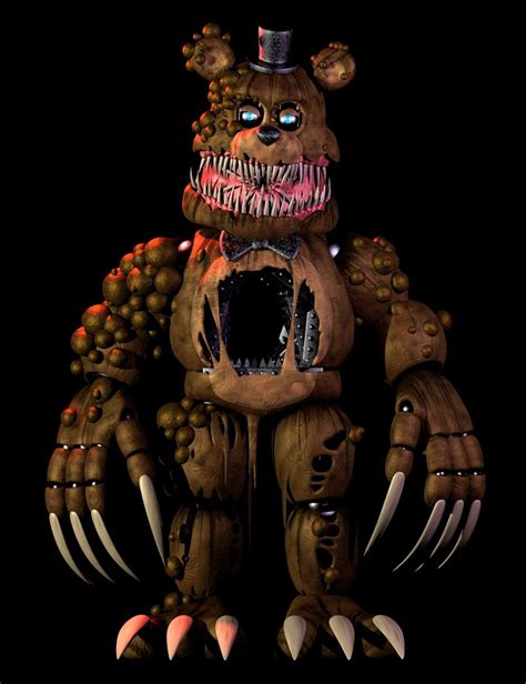 Twisted Freddy Papercraft By Bromomento4657 On Deviantart