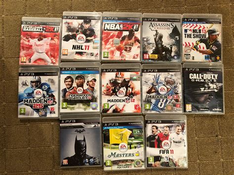 Ps3 Game Collection 13 Items Video Gaming Video Games Playstation