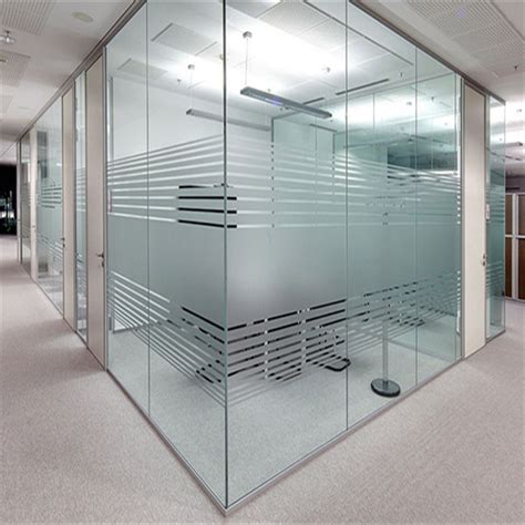 China Toughened Safety Glass For Office Interior Partition Wall China