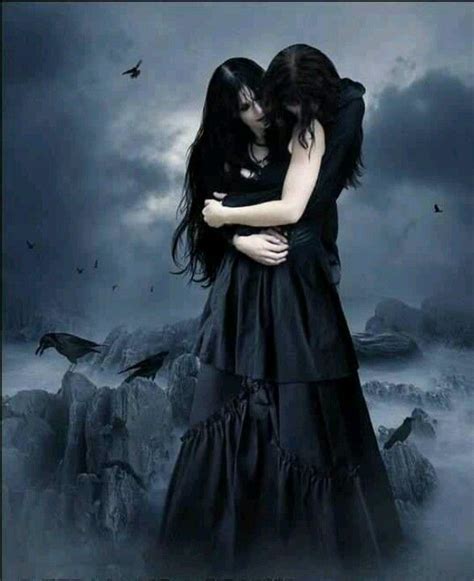 Goth Gothic Couple Love Dark Beauty Gothic Images Gothic Couple