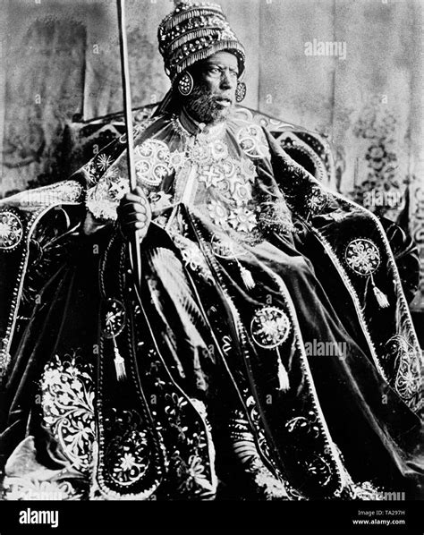Emperor Menelik Ii Of Ethiopia Stockfotos Und Bilder Kaufen Alamy