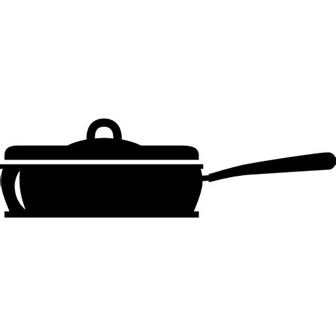 Whether for a business or your personal brand, you can create a custom logo in seconds using our free logo maker online tool. Flat covered pan kitchen tool for cooking from side view ...