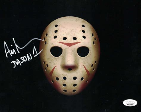 Ari Lehman Autographedsigned Friday The 13th 8×10 Photo Jason Jsa