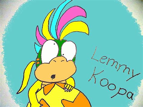 Lemmy Koopa Colored By Louise77 On Deviantart