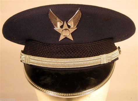 Usaf Us Air Force Enlisted Honor Guard Dress Hat Cap 6 78 Or 55