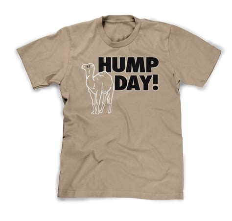 Hump Day Shirt Funny Camel Hump Day T Shirt By Funhousetshirts