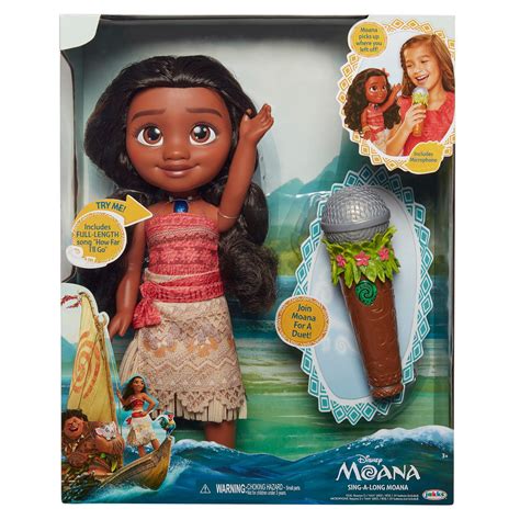 Disney Sing A Long Moana Exclusive Doll Walmart Com