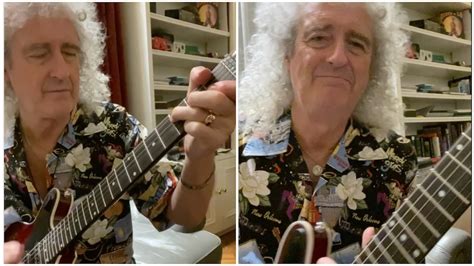 Legendary Queen Guitarist Brian May Virtually Teaches Keep Yourself