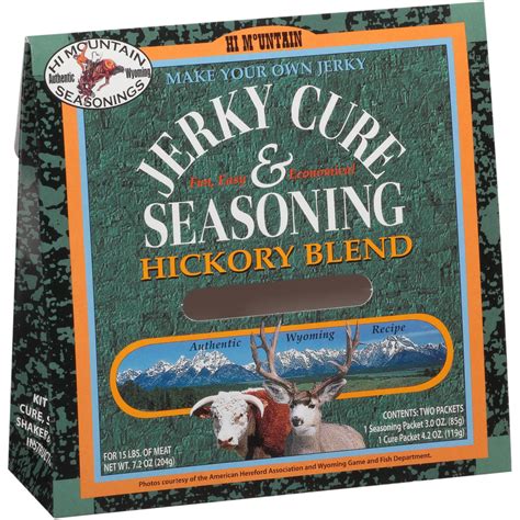 Jerky Cure And Seasoning Hickory Blend Mixed Spices 7 2 Oz