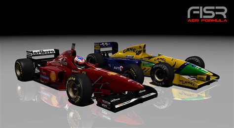 Assetto Corsa Ferrari F310 E Benetton B191 By ASR Formula Modding