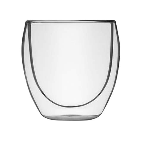 elegant double wall glass mug in t box tuff supplies