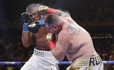 Boxing The Moments That Defined Anthony Joshua Vs Andy Ruiz