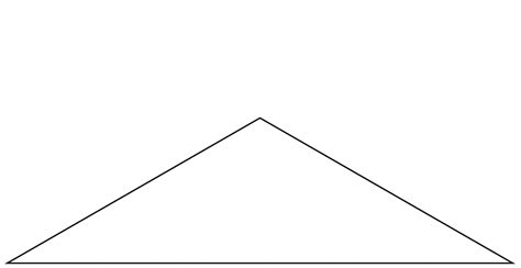 Isosceles Triangle Degrees 120 30 30 Clipart Etc