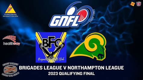 2023 Great Northern Football League Qualifying Final Brigades League V Northampton League