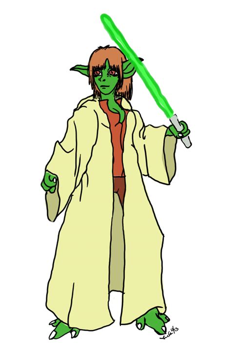 Lady Yoda By Zombie Sith On Deviantart