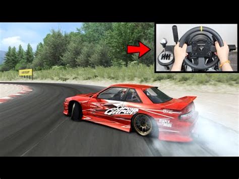 Drifting Real Life Japan Circuit In Assetto Corsa Steering Wheel