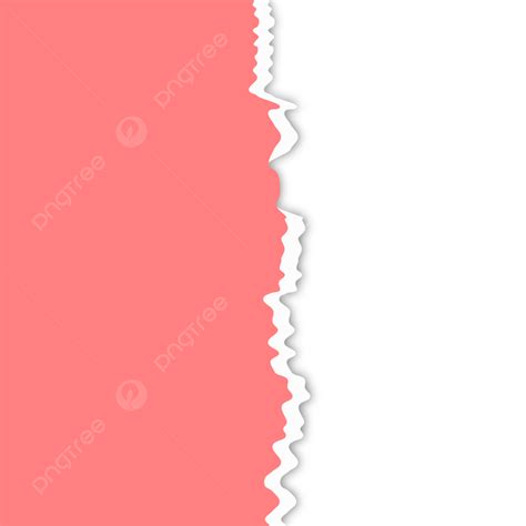 Note Torn Paper Vector Hd Png Images Pink Torn Paper Note Pink Torn