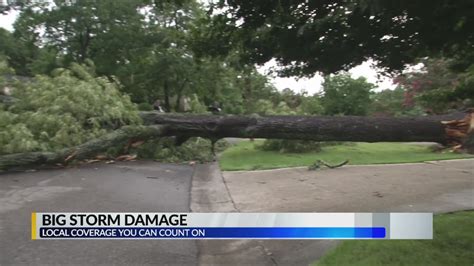 Severe Thunderstorms Cause Damage Throughout Central Alabama