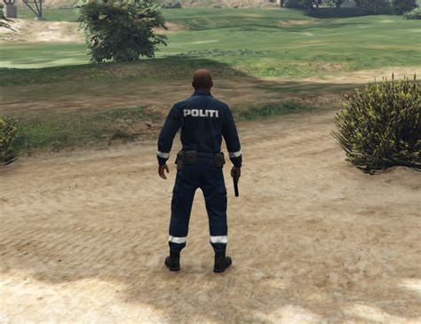 Danish Police Dark Uniform Replace Gta5