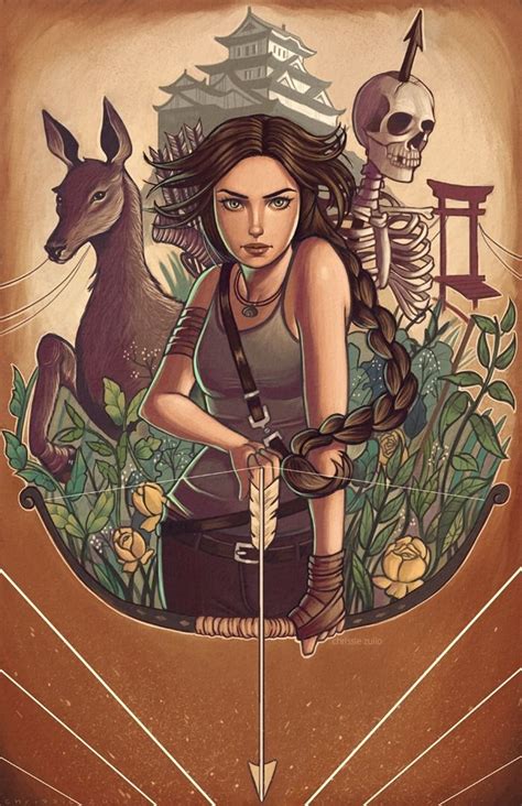 Chrissie Zullo — A New Tomb Raider Piece For You 🙂 ⛏⚰⚱🏺