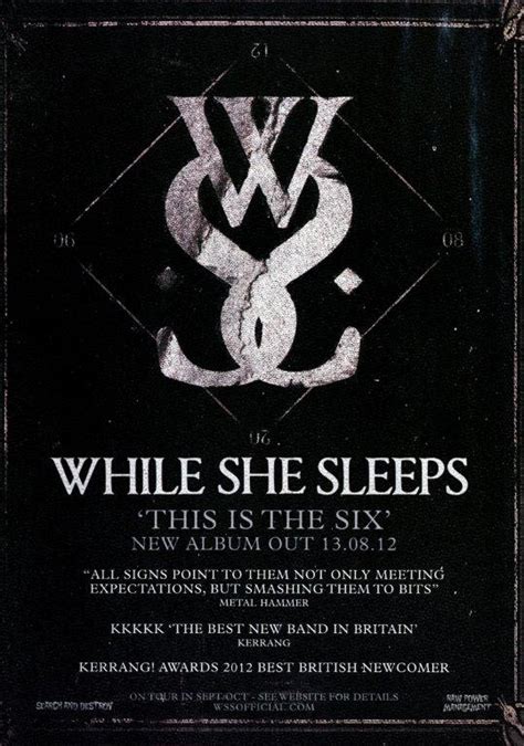 While She Sleeps This Is The Six Poster Prints4u