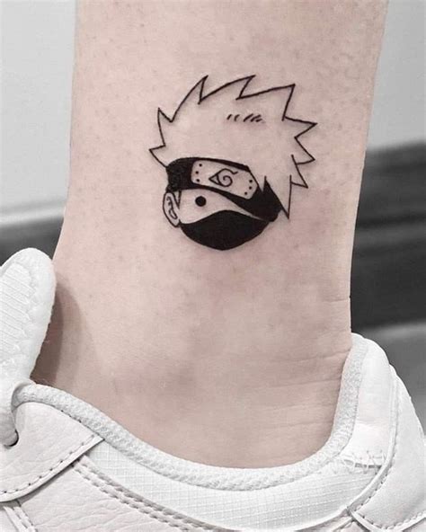 Kakashi Naruto Tattoo Kakashi Tattoo Anime Tattoos