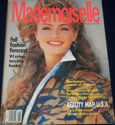Mademoiselle August 1989 Fall Fashion Forecast91 Crisp Terr