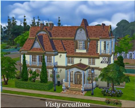 Specifically because my friends doesn't play the sims. Visty6: French manor • Sims 4 Downloads