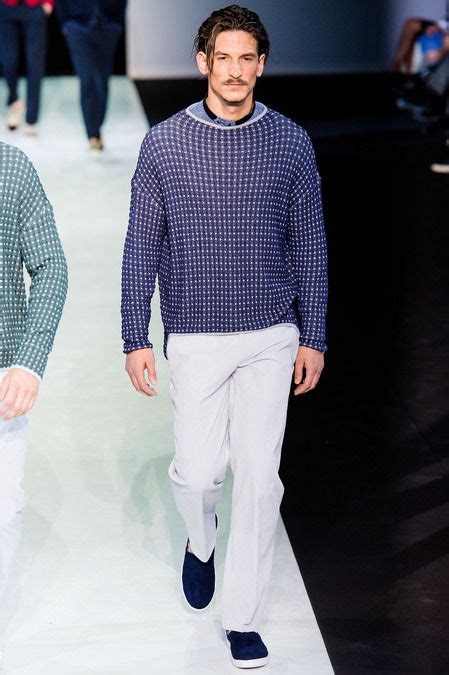 Jarrod Scott Menswear Fashion Show Men Giorgio Armani