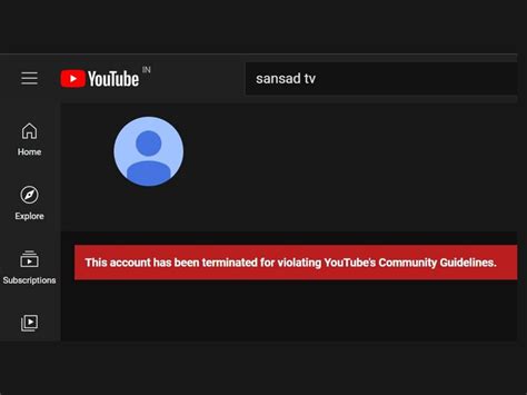 Sansad Tvs Youtube Account Terminated After Hackers Deface Channel