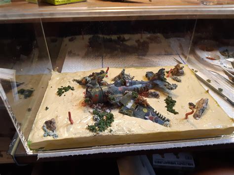 Doing A Underwater Plane Crash Diorama In Resin Any