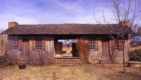 Frontier House The Dogtrot Log Cabin Where William Ledbetter Lived