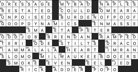newsletterforeveryone: Rex Parker Does the NYT Crossword Puzzle