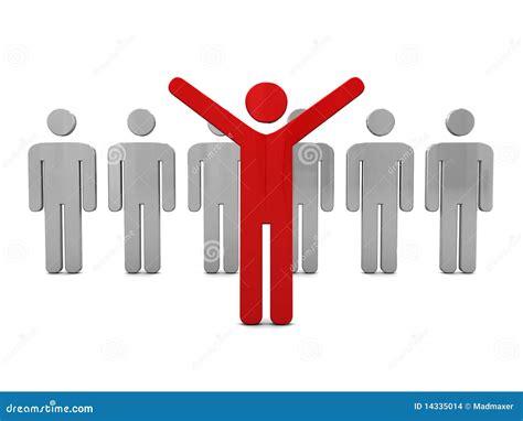 Individuality Stock Illustration Illustration Of Teamwork 14335014