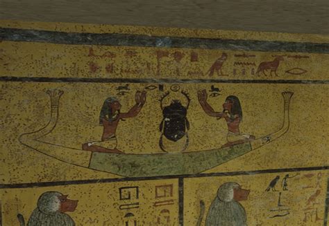 King Tuts Tomb 28 The Tomb Wall Paintings Se Flickr