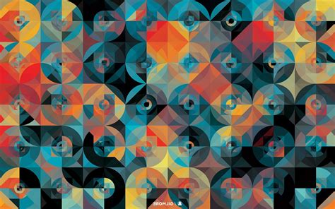 Graphic Design Andy Gilmore Pattern Abstract Circle Geometry