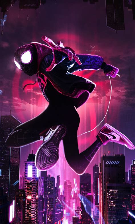 1280x2120 Spiderman Into The Spider Verse Movie New Arts Iphone 6 Hd