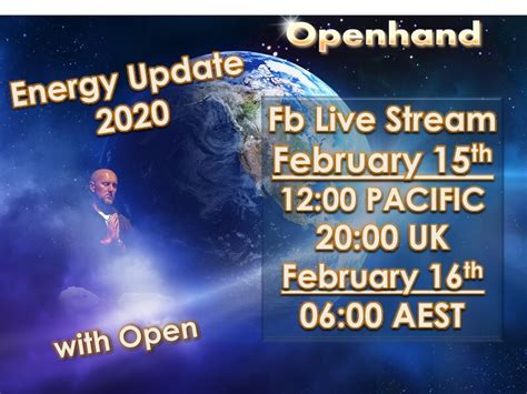 Energy Update 2020 With Openhand Openhand