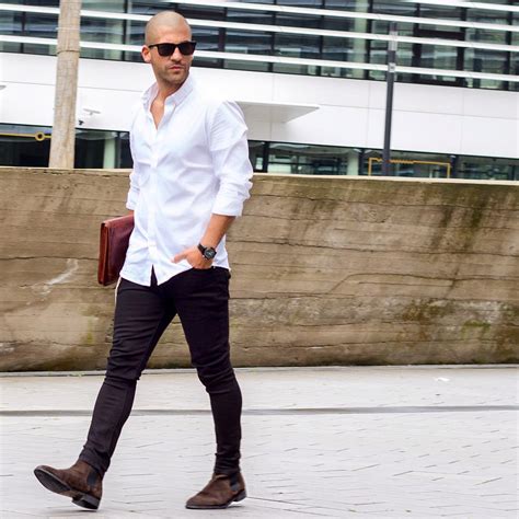 Smart White Shirt Outfit Ideas For Men How To Wear White Shirt For Men