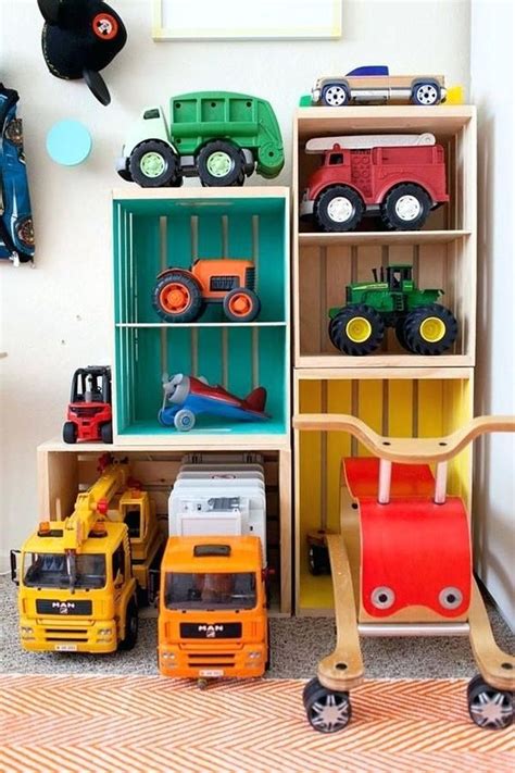 Kids Bedroom Toy Storage Ideas Design Corral