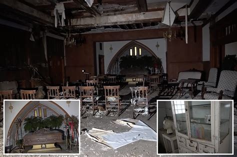 See Inside An Eerily Intact Abandoned Funeral Home