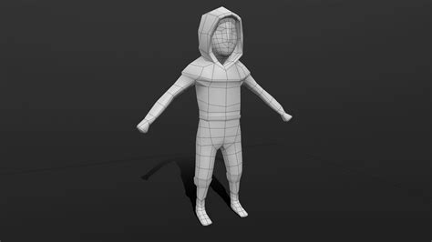 Artstation Low Poly Character For Game