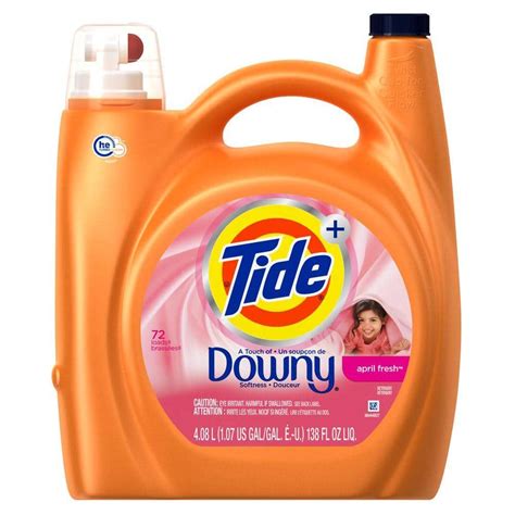 Tide 138 Oz April Fresh High Efficiency Liquid Laundry Detergent With